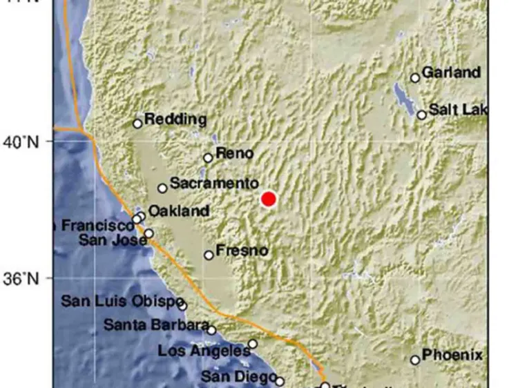 Sismo de magnitud 6.5 sacude Nevada y California; no hay víctimas