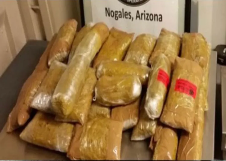 Atrapan a 4 narcos estadounidenses con drogas