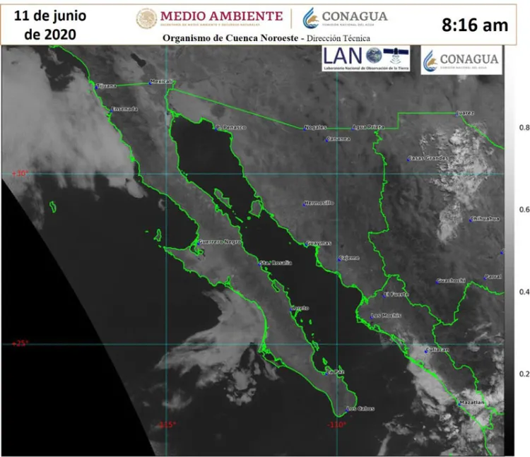 Lluvias en sierra y calor en el centro y sur del Estado