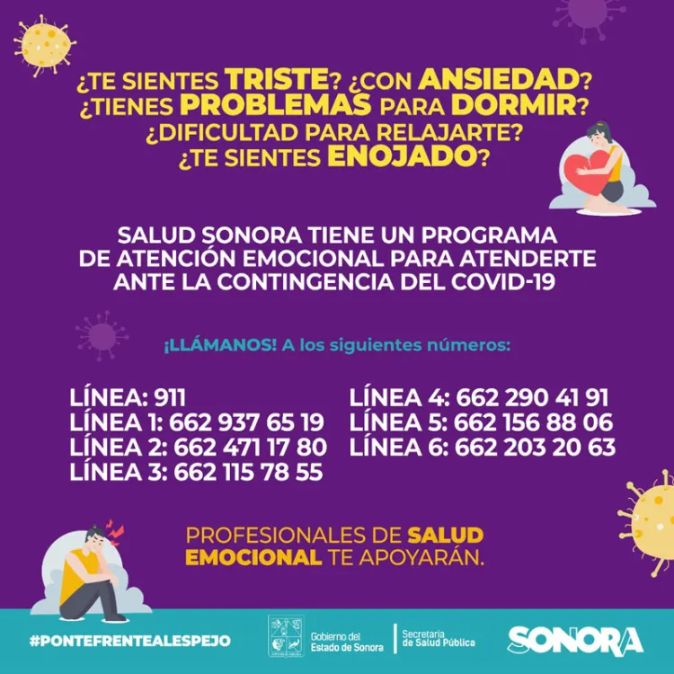 Exhorta Salud Mental a prevenir ansiedad por Covid-19