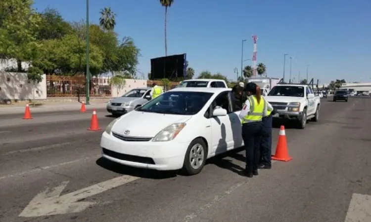 Baja Hermosillo 55% movilidad vehicular