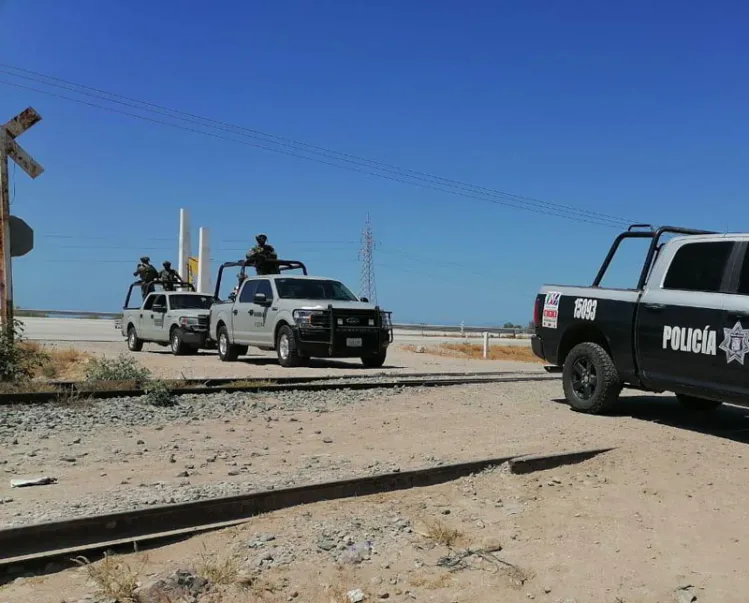 Coordinan acciones operativas de vigilancia en tramo carretero Guaymas - Empalme