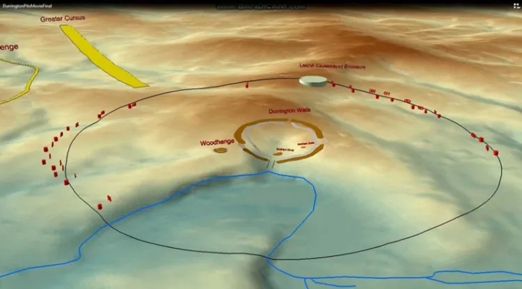 Descubren un círculo prehistórico gigante cerca de Stonehenge