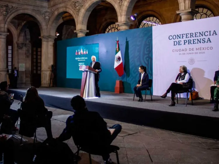 Estoy optimista: AMLO sobre caída del PIB que prevé el FMI