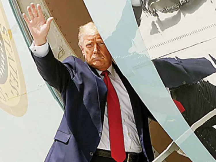 Muro frenó avance de covid-19: Donald Trump