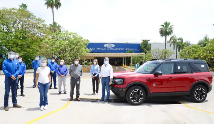 Presenta Ford la nueva Bronco Sport a Gobernadora Pavlovich