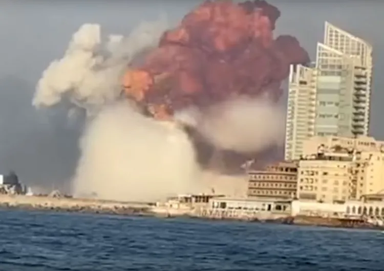 Gran explosión sacude Beirut