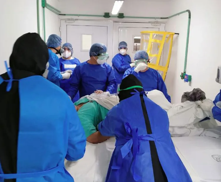 Ingresa primer paciente a Centro Covid del IMSS