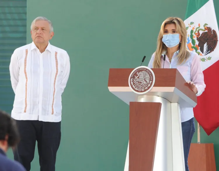 Acuerdan AMLO y Gobernadora coordinación especial por la Seguridad en Sonora