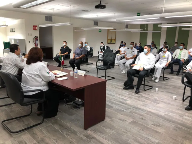 Mantiene IMSS Sonora diálogo con personal que atiende Covid-19