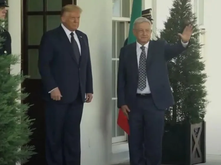 AMLO aparece en spot de campaña de Trump