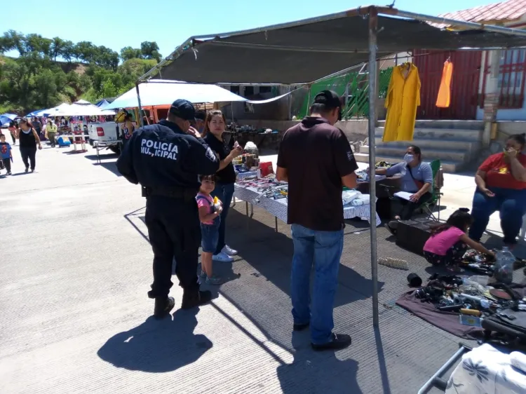 Trabajo de la Patrulla Covid-19  continúa en calles de Nogales