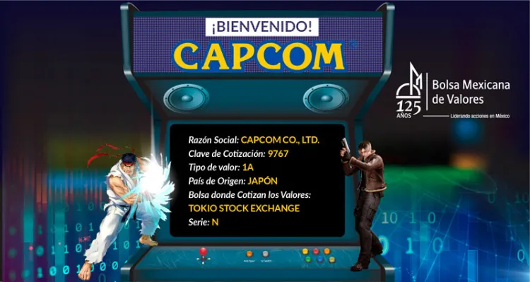 Capcom llega a la Bolsa Mexicana de Valores