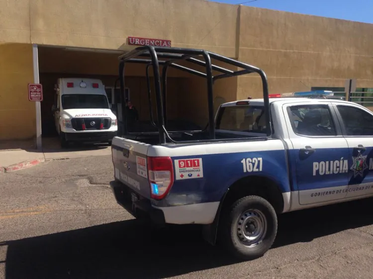 Policía lesionado en percance