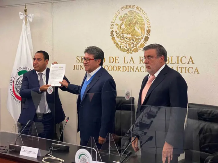 Recibe Senado petición de AMLO para consulta