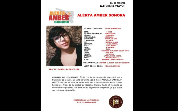 Activan Alerta Amber