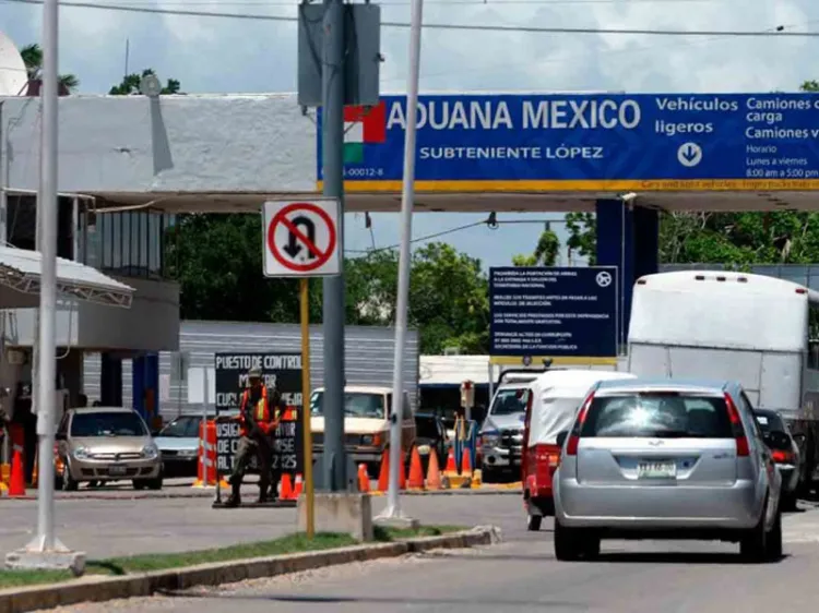 Frontera México-Belice alista reactivación económica