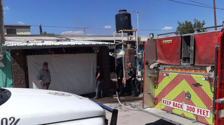 Lesionada tras explosión en vivienda