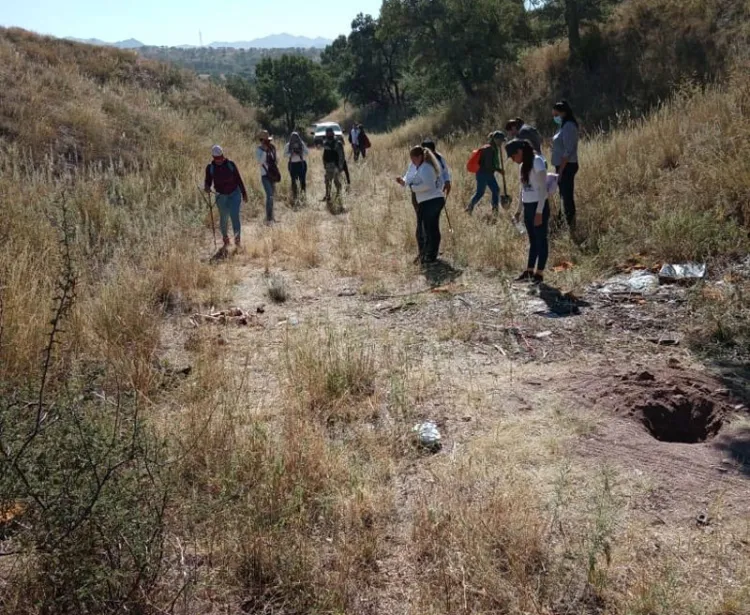 De nuevo localizan restos de enterrados al sur de Nogales