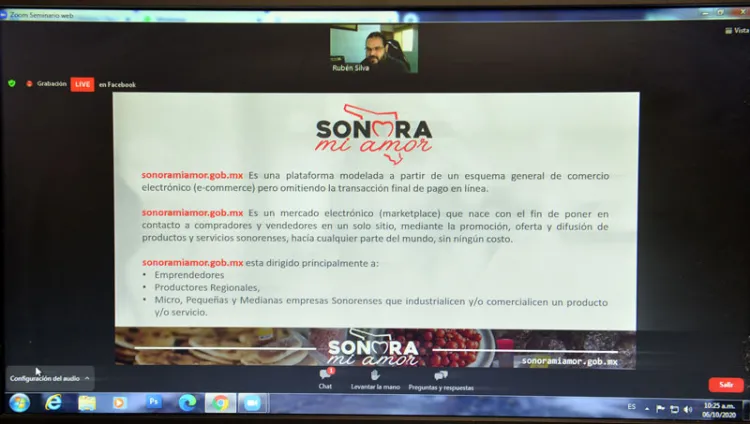 Pone Estado a disposición de Mypimes tienda virtual sonoramiamor.gob.mx