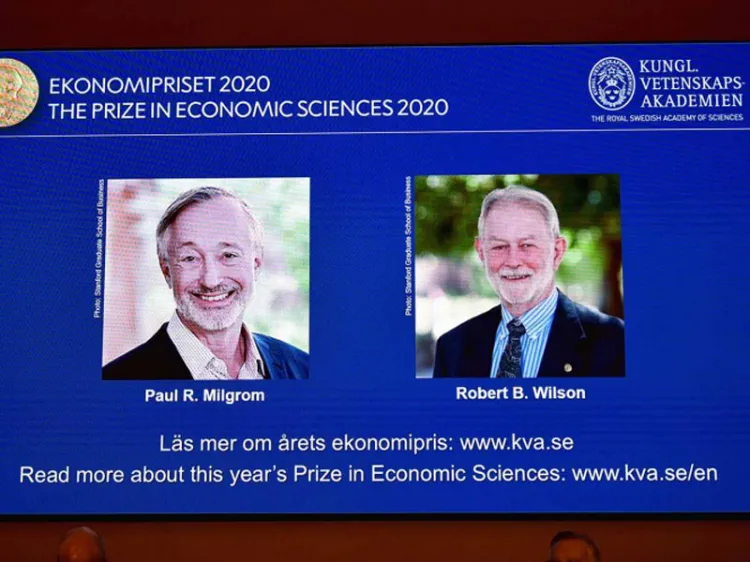 Otorgan el Nobel de Economía a dos expertos en subastas