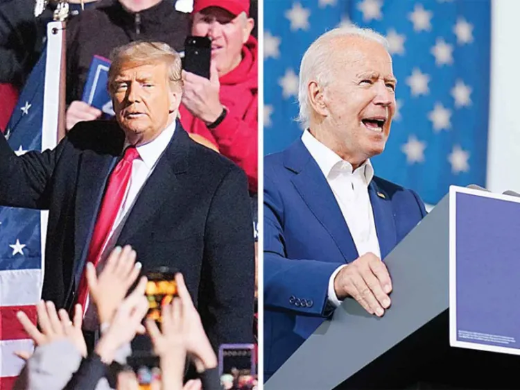 Biden y Trump se pelean por estados clave