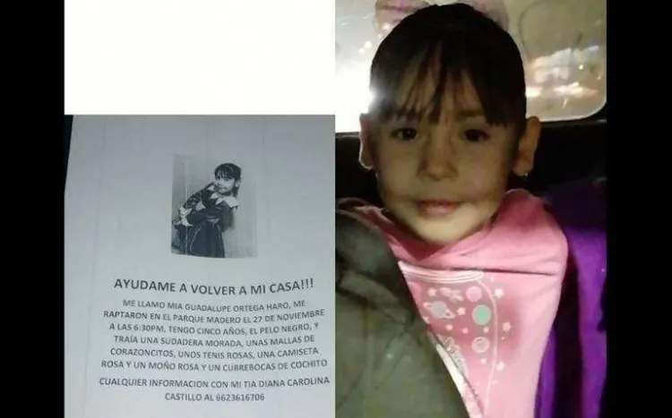 Piden ayuda para encontrar a niña perdida