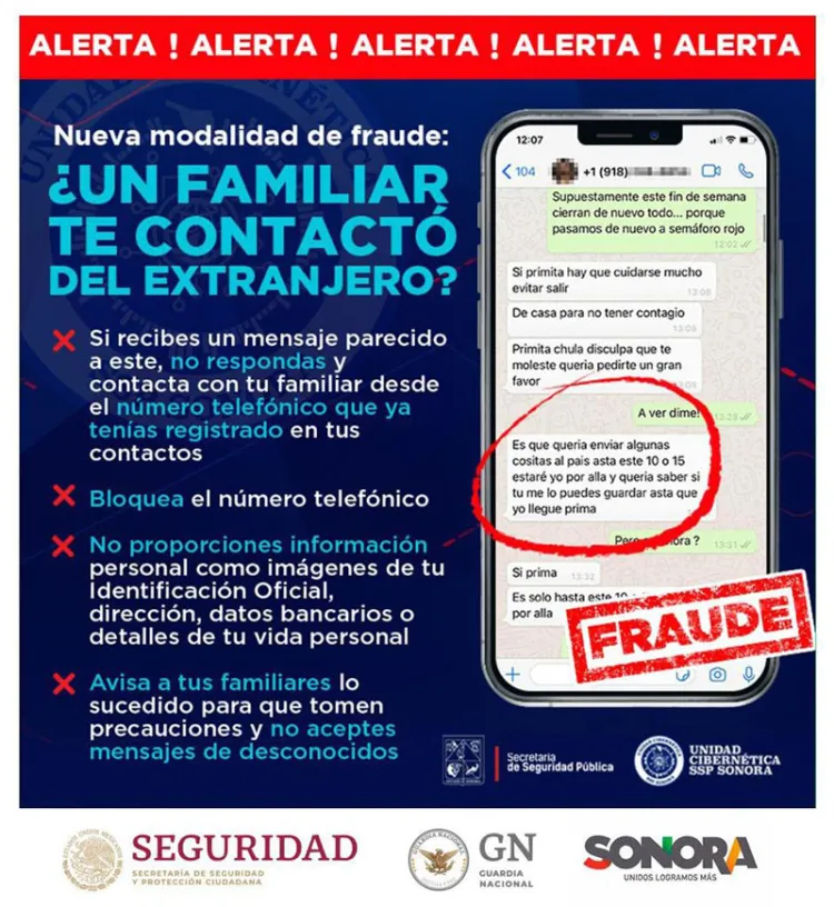 Alertan por fraude vía WhatsApp