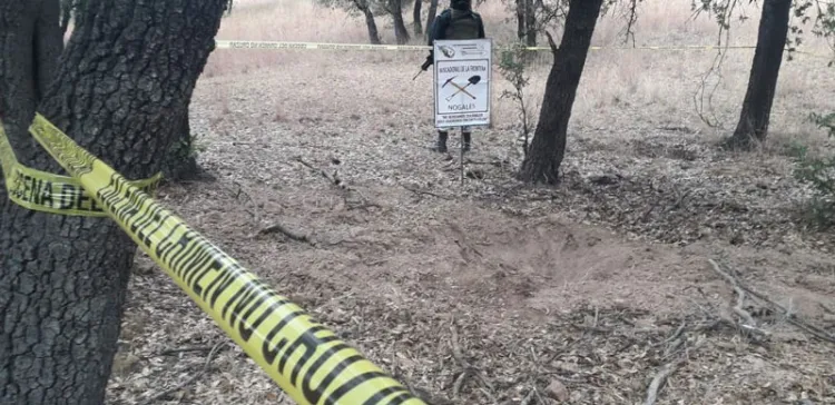 Hallan restos humanos en La Mesa