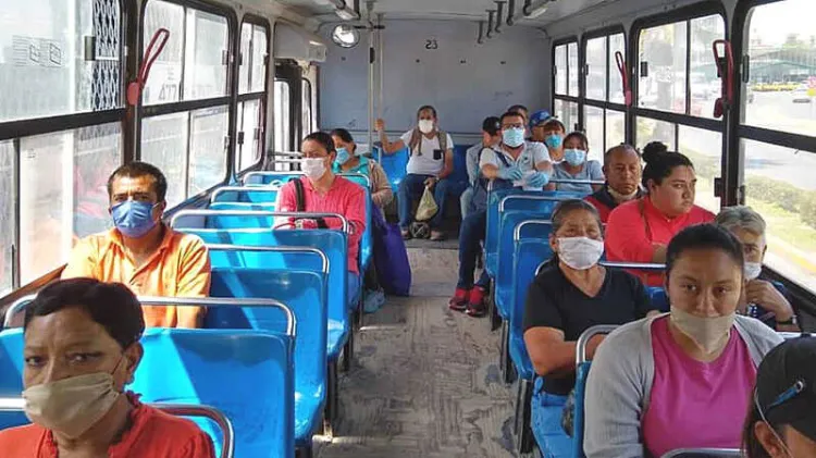 Laman a protegerse en transporte público