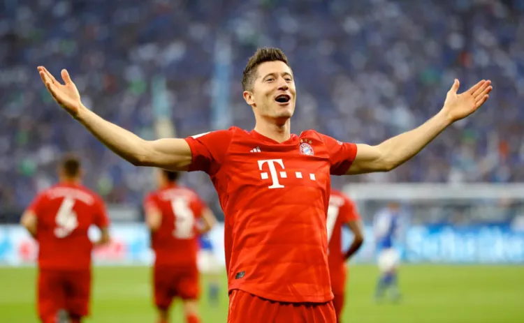 Amaga Lewandowski  dominio de los grandes