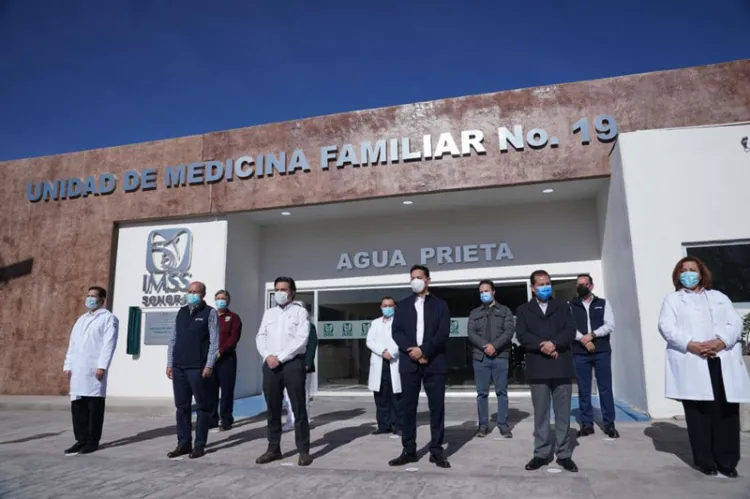 Inaugura IMSS UMF en Agua Prieta