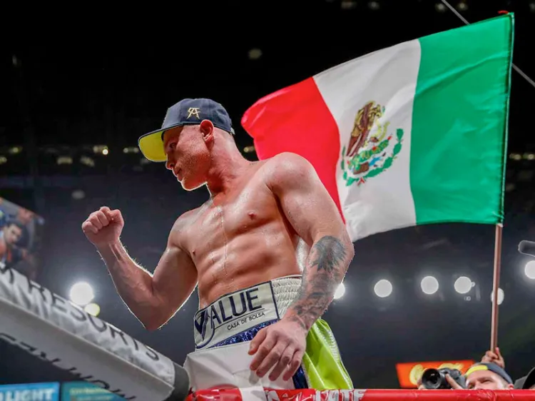 Pelearía ‘Canelo’  en suelo mexicano