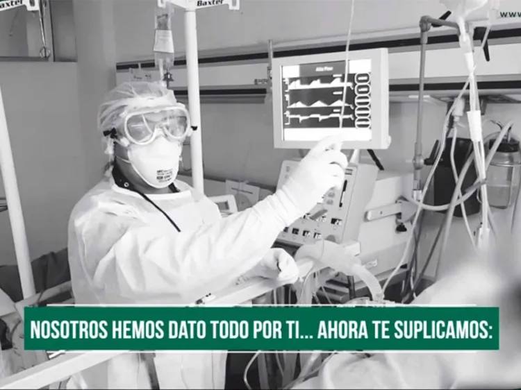 Si no nos ayudas, no resistiremos: Médicos del IMSS