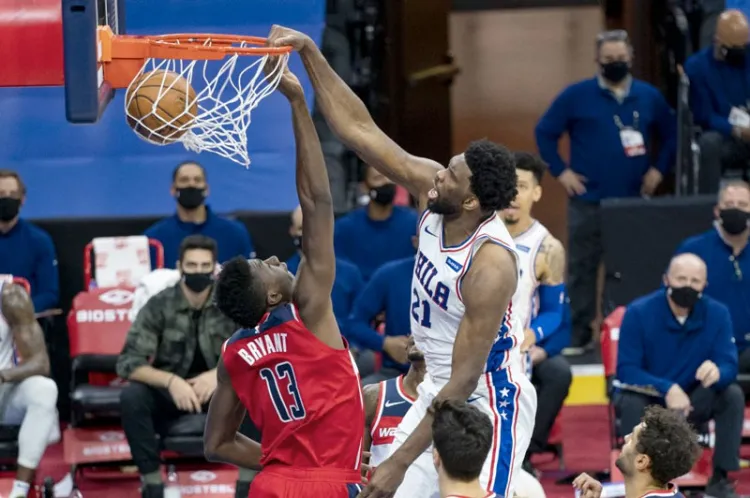 Sixers sobrevive a 60 de Beal