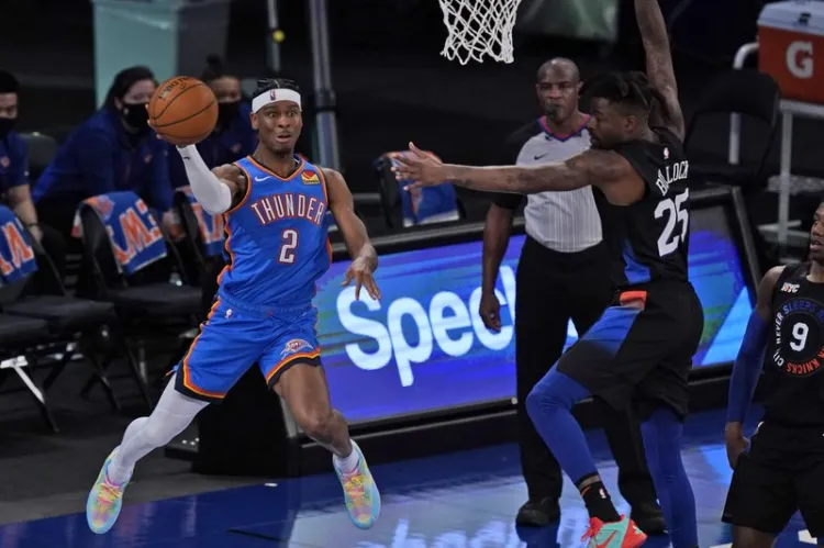 Thunder frena a los Knicks