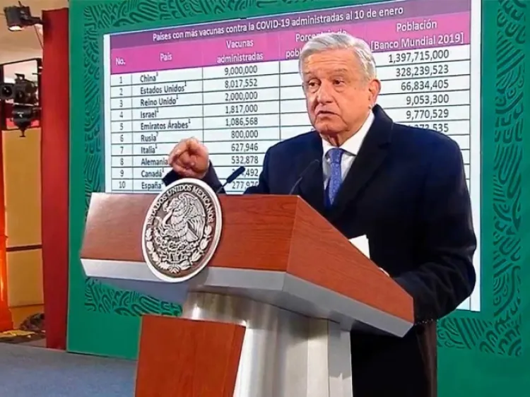 Llamo a los mexicanos a vacunarse contra Covid: AMLO