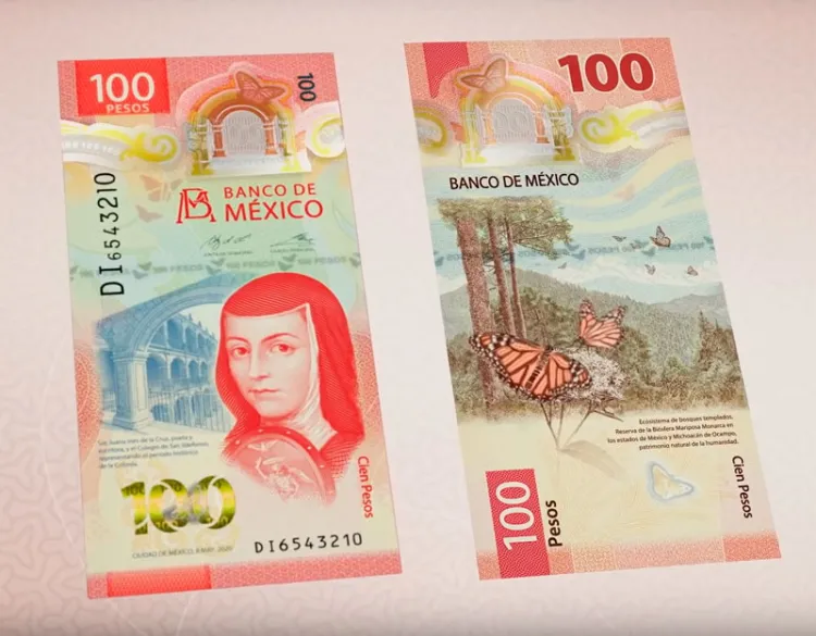 ¿Cómo identificar los billetes de 100 pesos de Sor Juana que sí valen miles de pesos?
