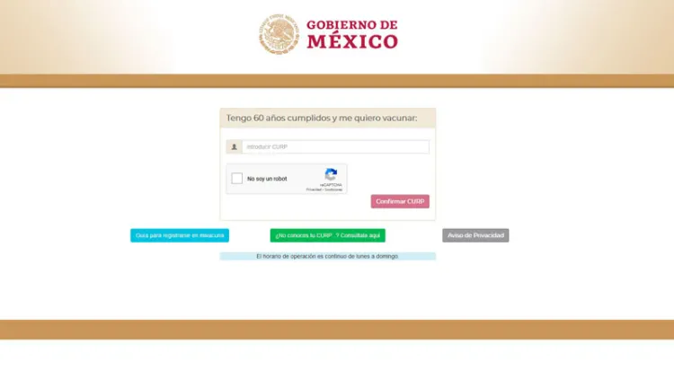 Alertan por fuga de datos en página de registro para vacunación