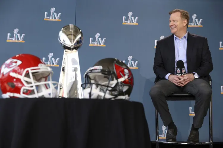 Acepta lecciones Roger Goodell