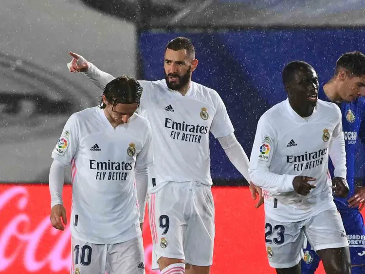 Goles franceses guían al Madrid