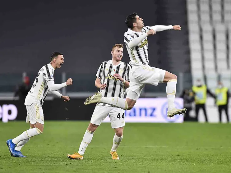 Morata da gane a Juventus