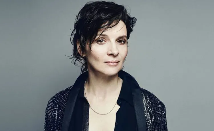 Me gusta vivir el presente: Binoche