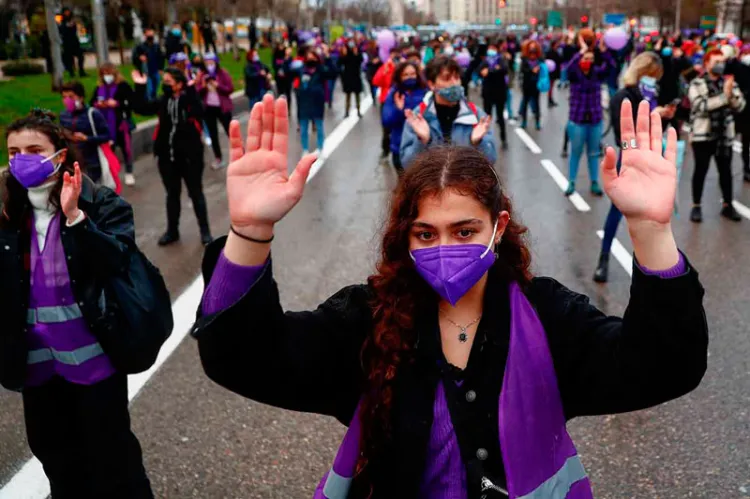 #8M en el mundo: Millones de mujeres claman contra la violencia machista