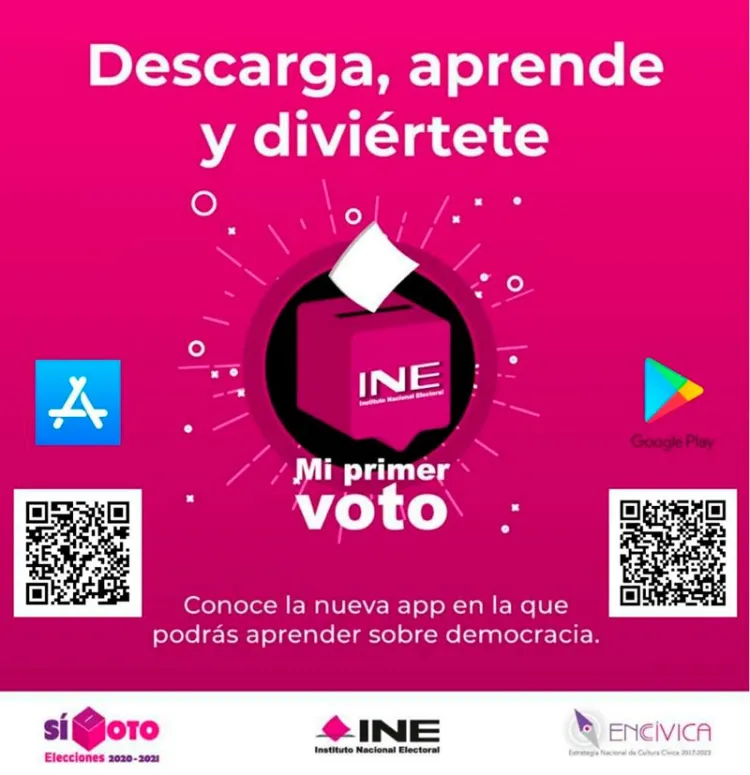 Lanza INE App Mi Primer Voto