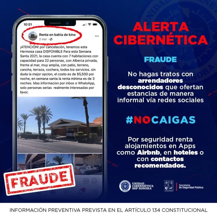 Alertan de fraudes cibernéticos inmobiliarios