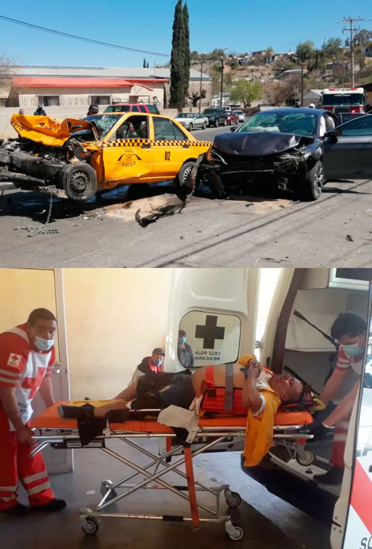 Muere taxista tras impacto