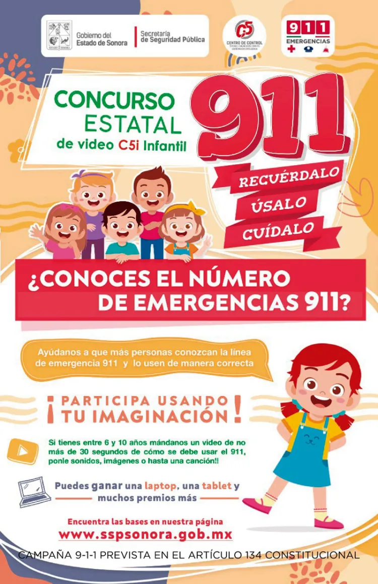 Convoca SSP a concurso infantil