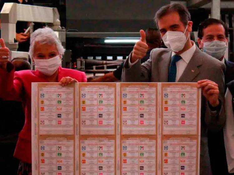 Inicia INE producción de boletas para elecciones del 6 de junio