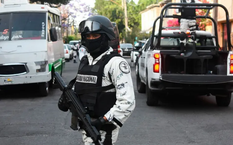 Guardia Nacional ya brinda protección a candidatos previo a elecciones en junio